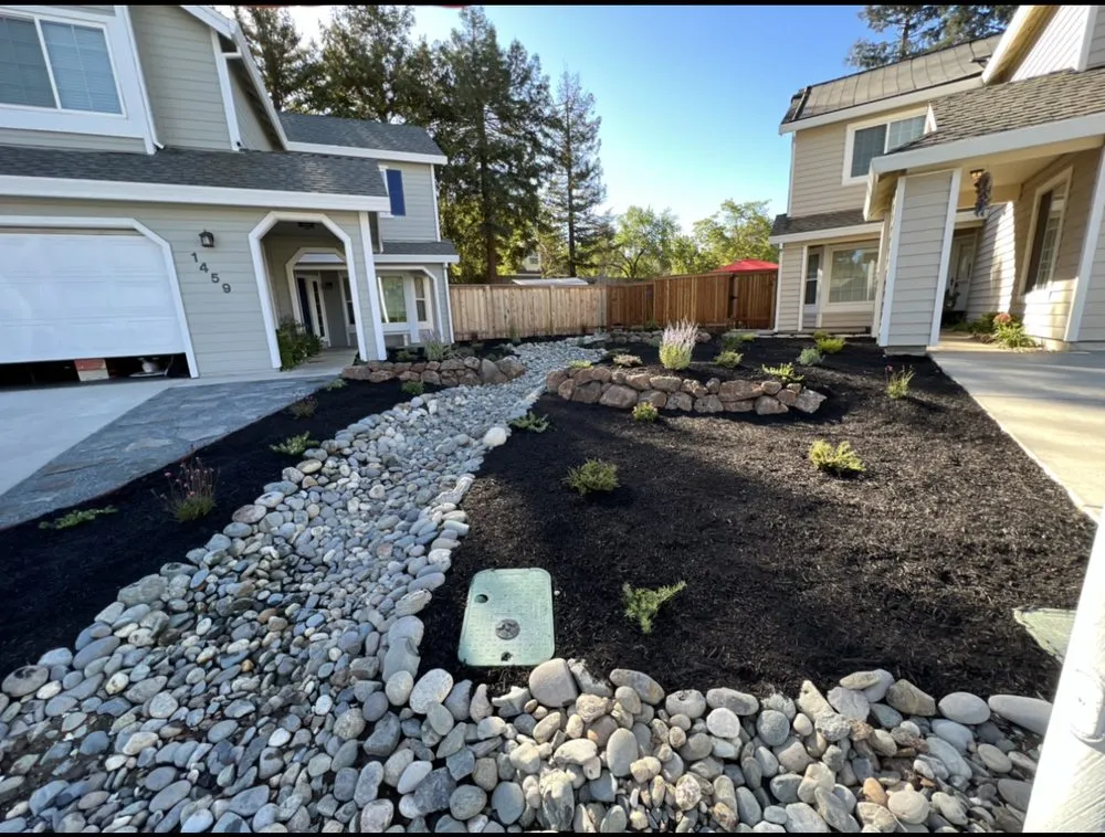 Local landscape installation for year-round maintenance in Roseville, CA by Tellez Landscaping