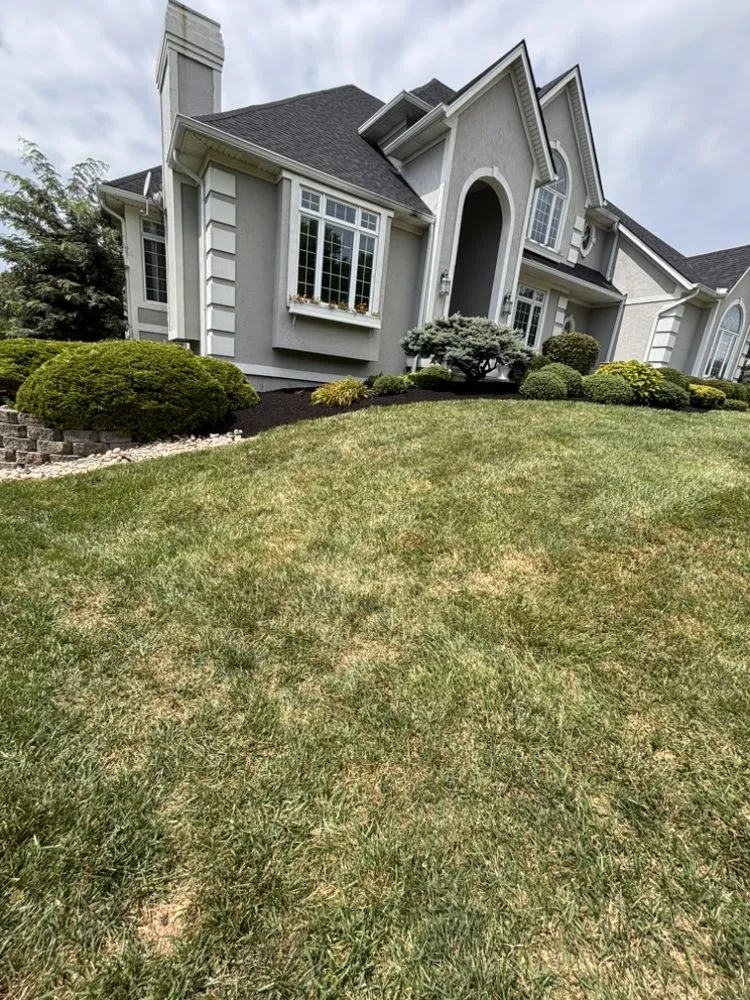 Custom lawn mowing service for residential properties in West Chester, OH by Tello Trejo Landscaping