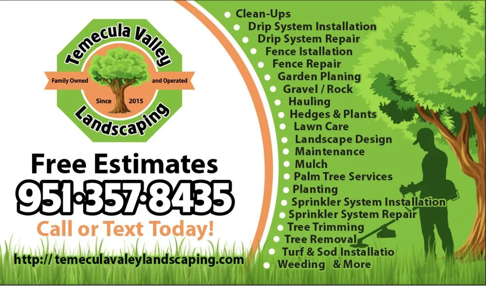 Trusted yard cleanup service in Hemet, CA by Temecula Valley Landscaping