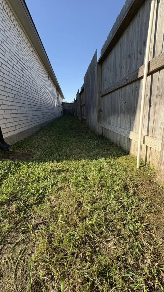 Affordable landscape installation with custom design in Cypress, TX by Temsi Lawn Care