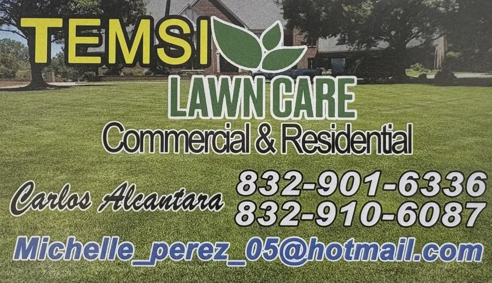Expert lawn mowing service in Cypress, TX - Temsi Lawn Care