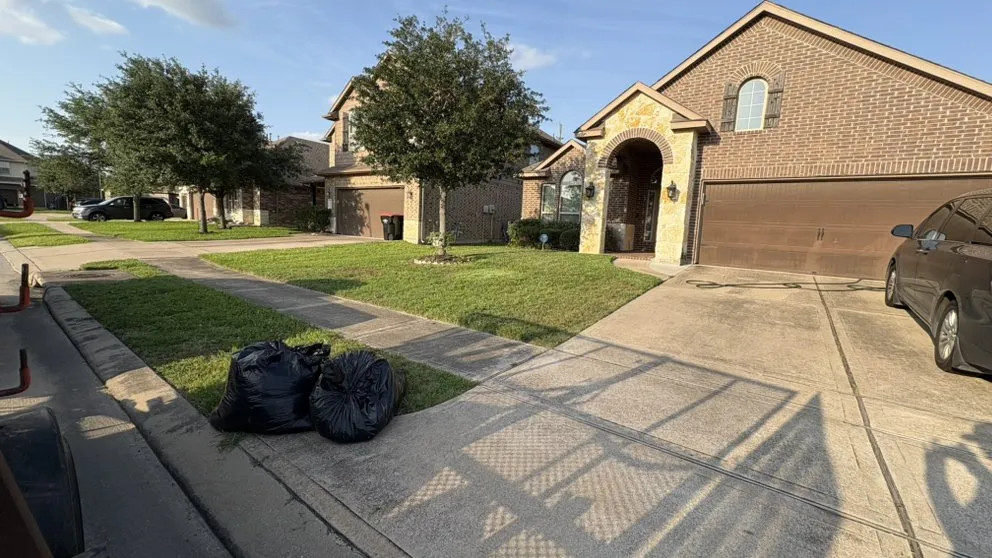 Expert yard cleanup service in Cypress, TX by Temsi Lawn Care