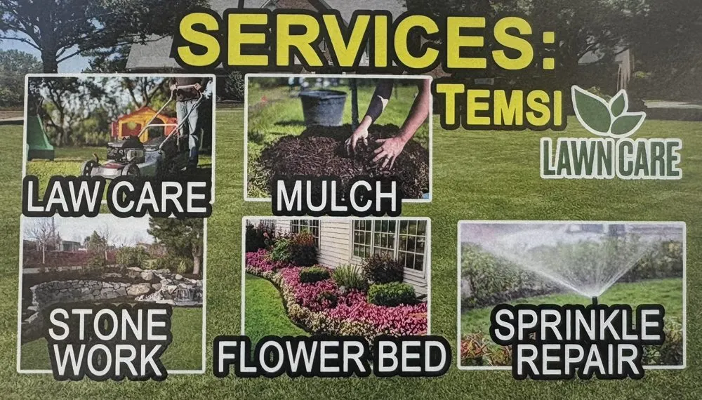 Custom outdoor landscaping with custom design across Cypress, TX - Temsi Lawn Care