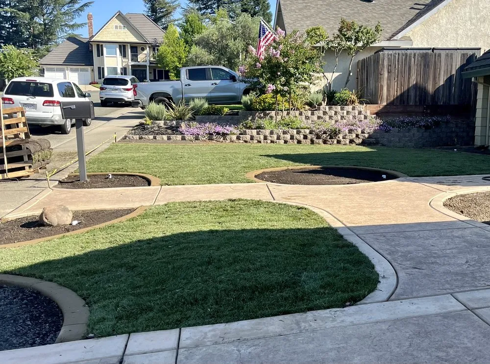 Affordable lawn mowing service in Auburn, CA by Tenas Landscape