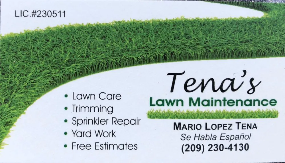 Local landscape installation in Turlock, CA - Tena’s Lawn Maintenance