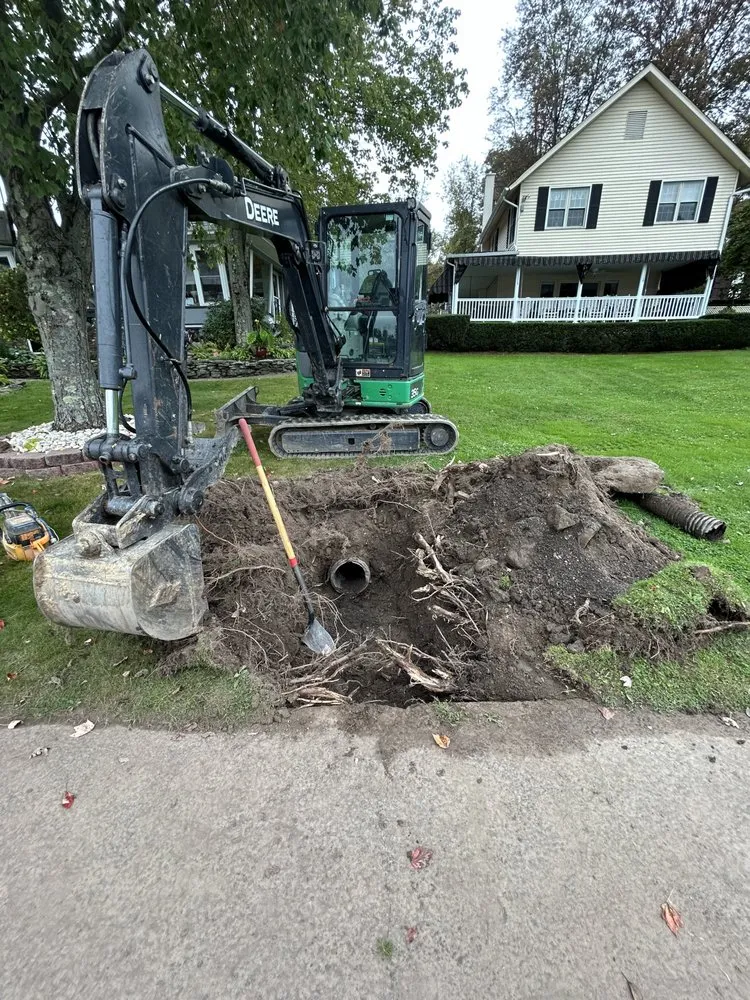 Professional landscape design near you across Dalton, PA - Tench Excavation