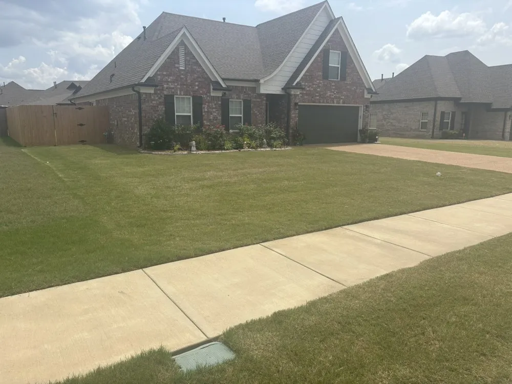 Professional landscape design for year-round maintenance in Southaven, MS by Tency J & W Lawn Services