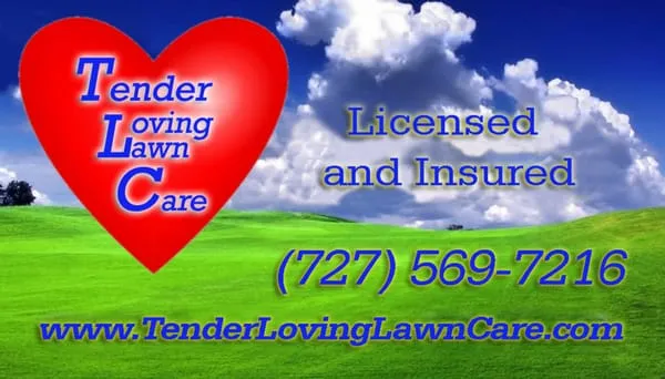 Tender Loving Lawn Care Logo