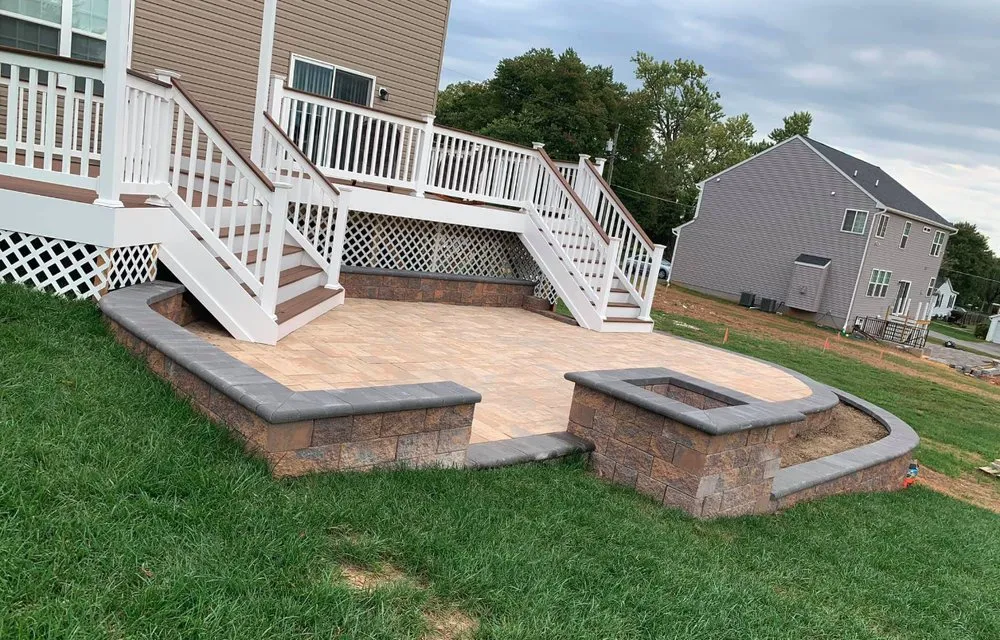 Professional landscape design for beautiful yards in Baltimore, MD by Tenezaca Landscaping