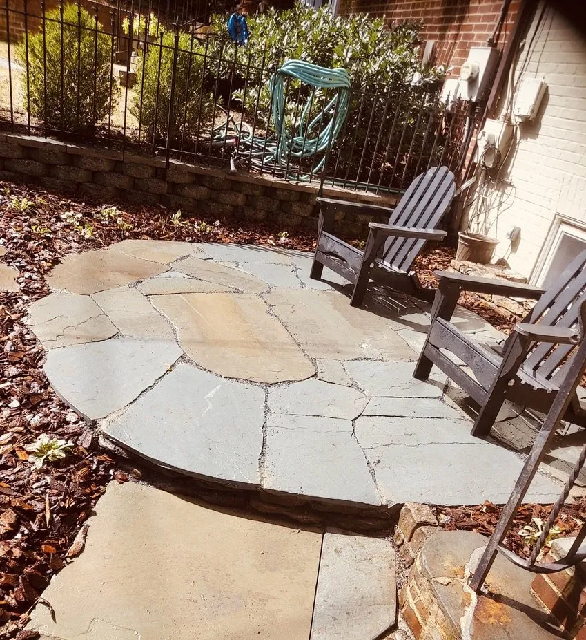 Local landscape installation with custom design in Washington DC, DC by Tenleytown Lawn & Landscape