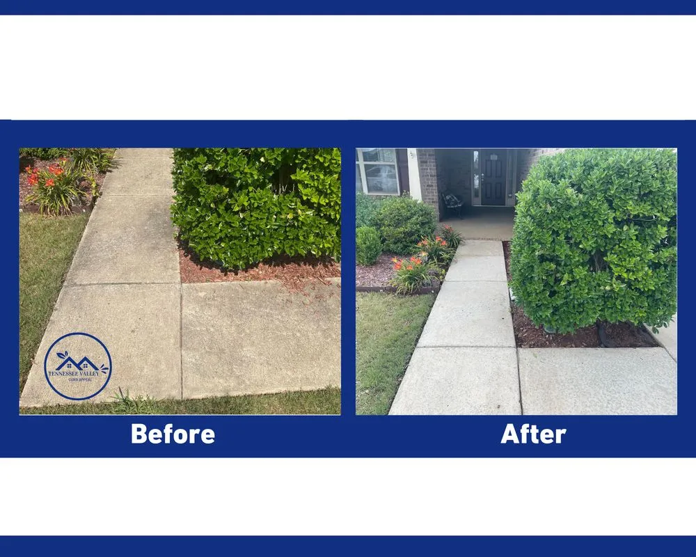 Professional landscape installation in Madison, AL by Tennessee Valley Curb Appeal