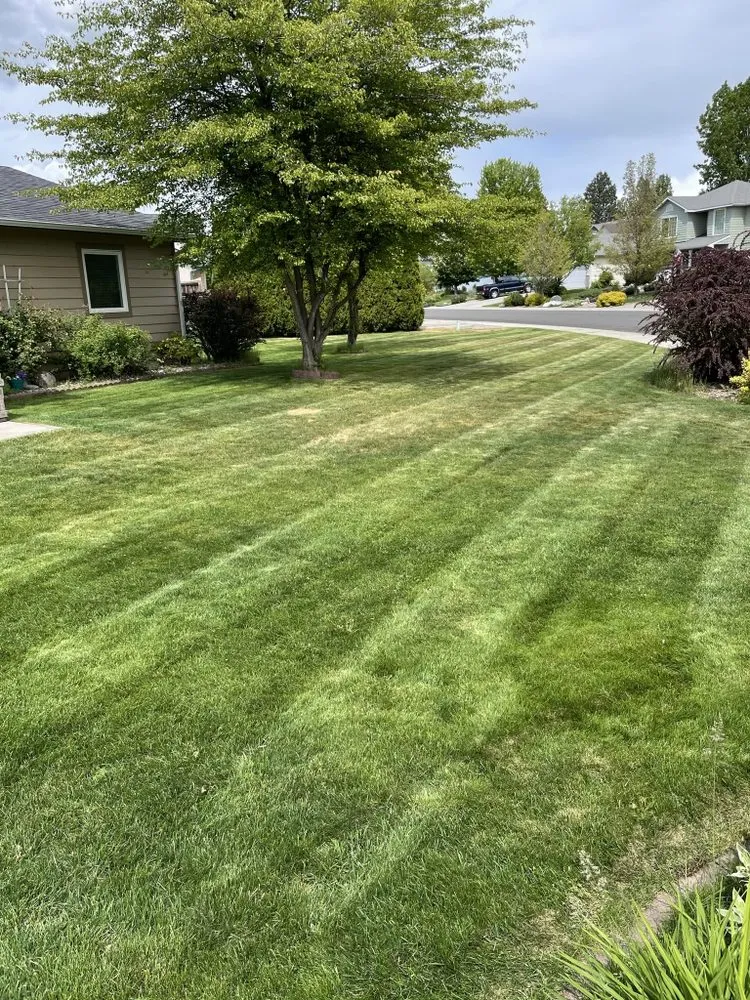 Affordable garden landscaping for homes in Hayden, ID by Tenney Lawn and Land