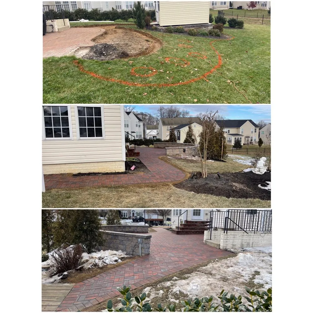 Custom residential landscaping in Thurmont, MD by Teo's Landscaping