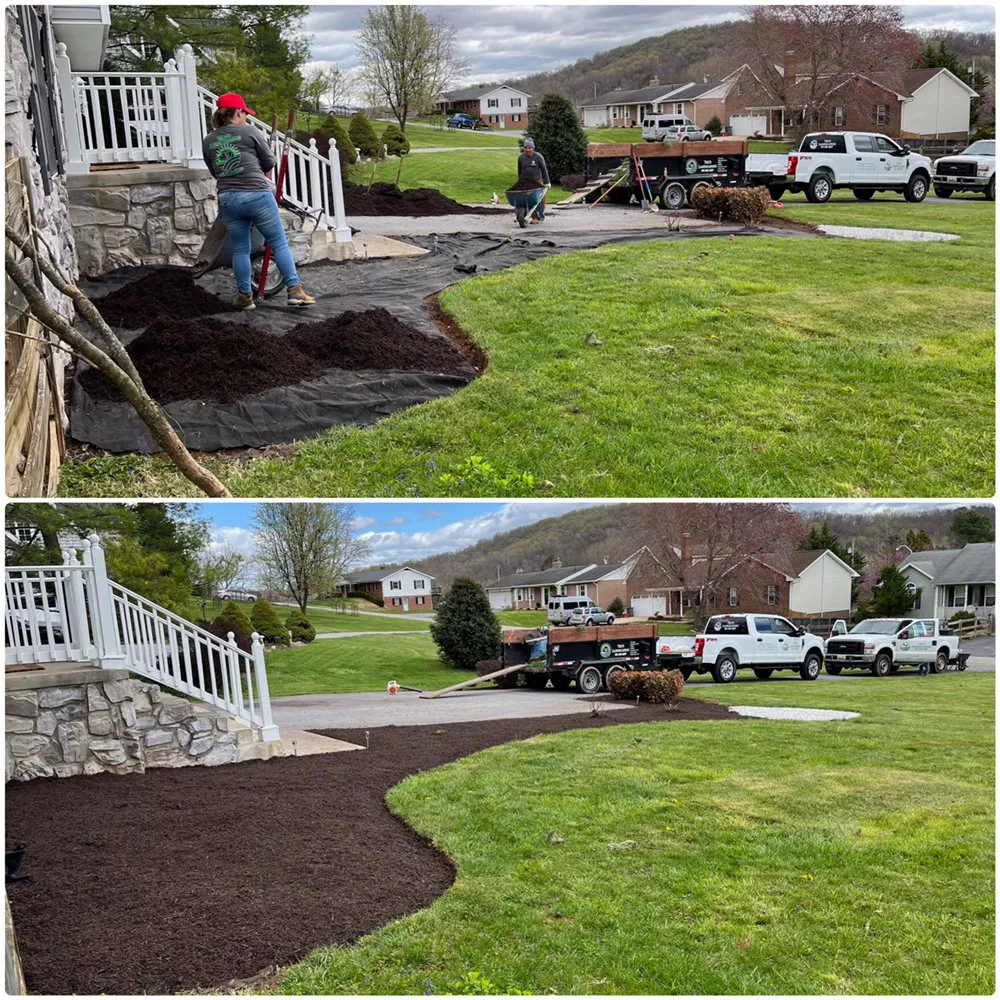 Custom garden landscaping for beautiful yards in Thurmont, MD by Teo's Landscaping