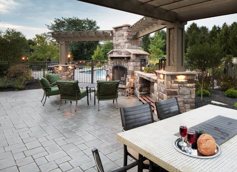 Trusted lawn mowing service for outdoor upgrades in Cincinnati, OH by Tepe Landscape & Design Group