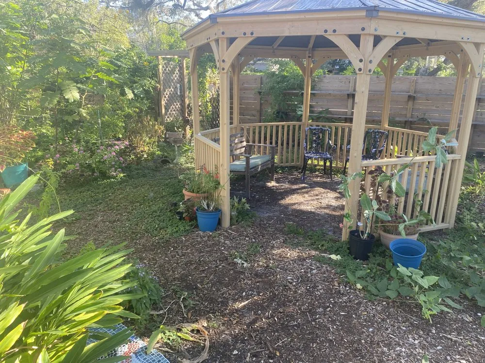 Custom landscape design in St Petersburg, FL by Terah Gardens