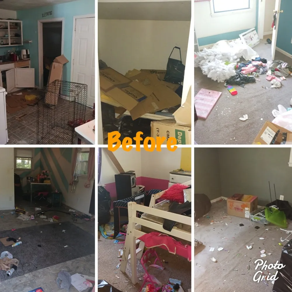 Professional yard cleanup service in Gastonia, NC by Teraje Tucker