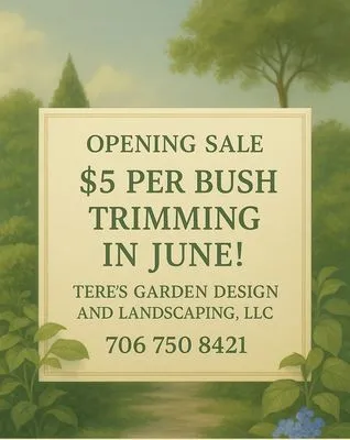 Tere’s Garden Design & Landscaping Logo