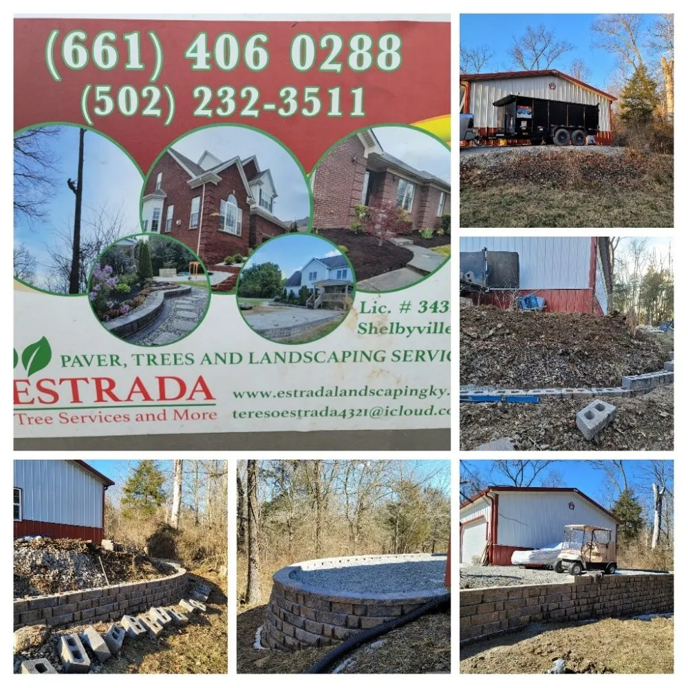 Custom garden landscaping in Shelbyville, KY by Tereso Estrada