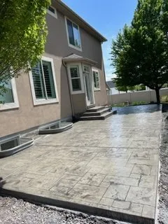 Custom garden landscaping in Salt Lake City, UT by Terra Concrete and Design