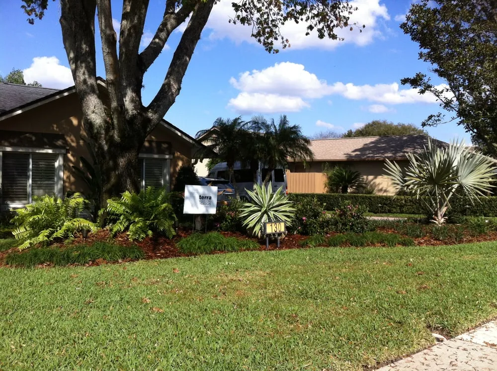 Affordable landscape installation in Orlando, FL by Terra Consulting & Design