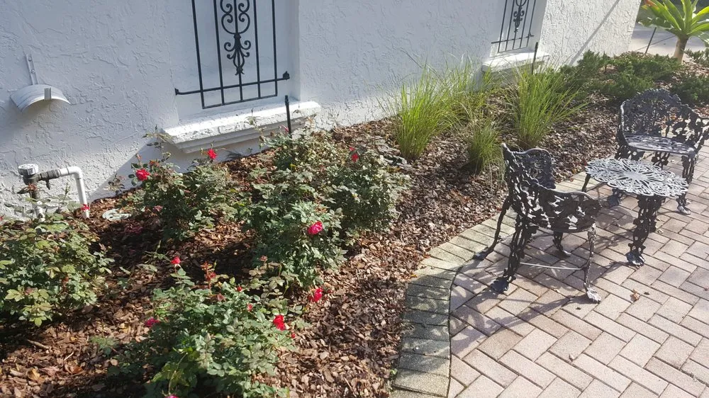 Custom landscape installation with custom design in Orlando, FL by Terra Consulting & Design