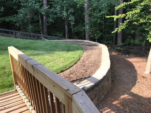 Local landscape installation for homes in Buford, GA by Terra Designs and Creations
