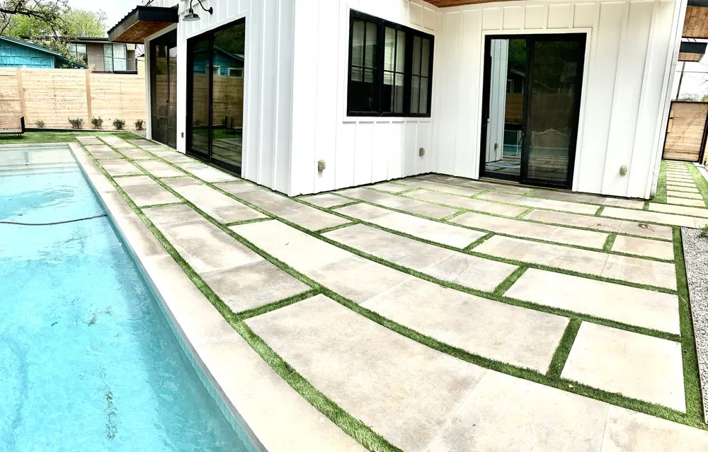 Custom landscape installation near you in Austin, TX by Terra Dura Landscapes