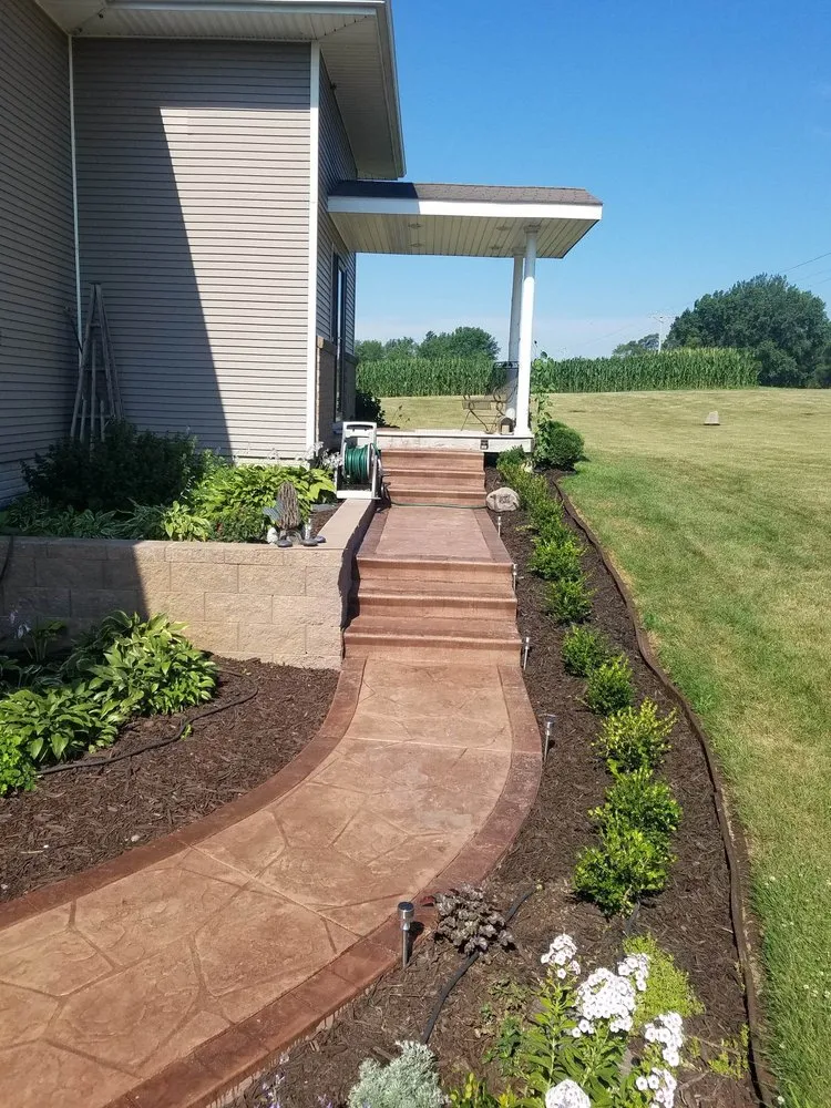 Local garden landscaping in Wellman, IA by Terra Enterprises