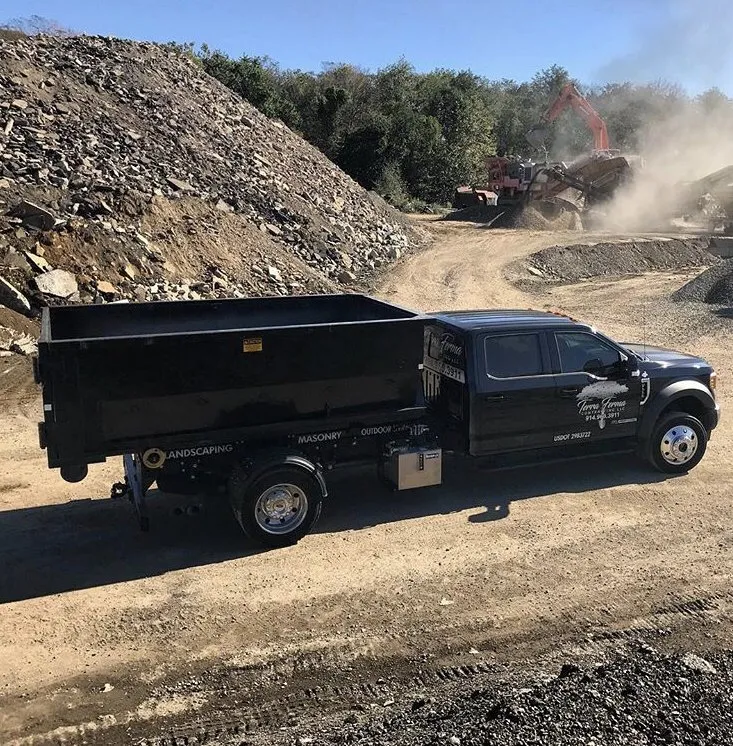 Affordable residential landscaping in Armonk, NY by Terra Ferma Carting