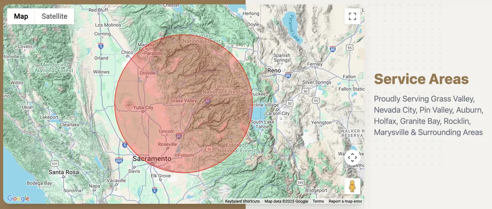 Top-rated landscape installation in Grass Valley, CA - Terra Heights Tree Experts & Landscaping