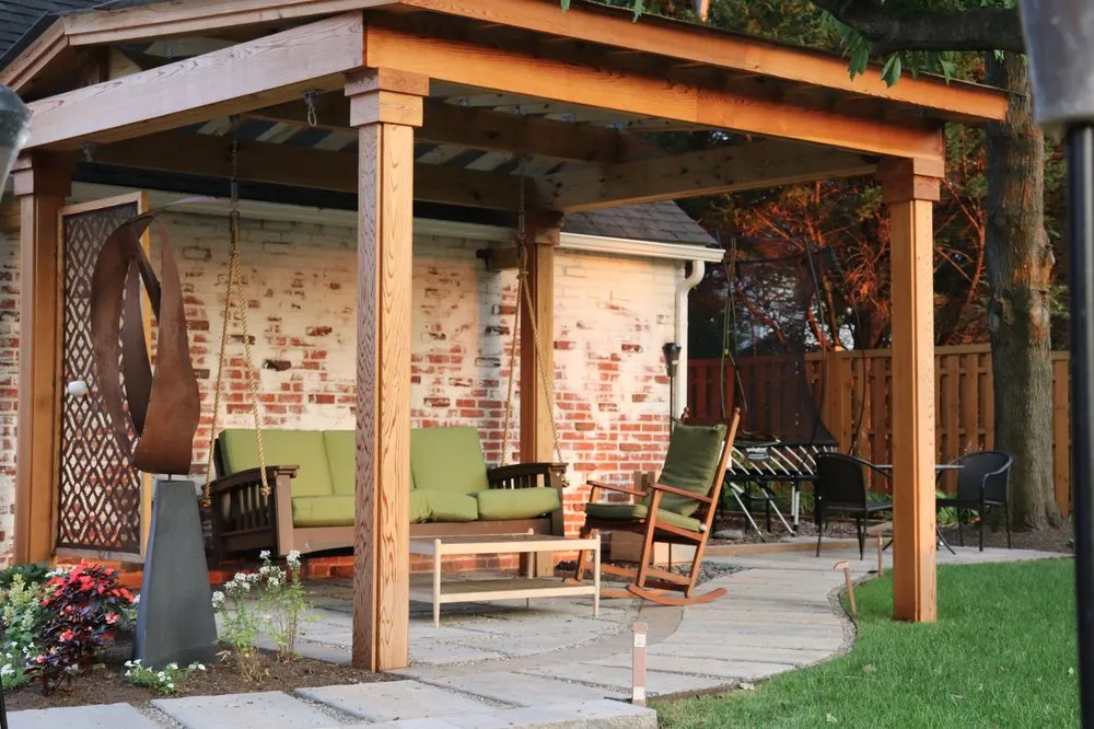 Professional garden landscaping for homes in Fairfax, VA by Terra Landscape & Design