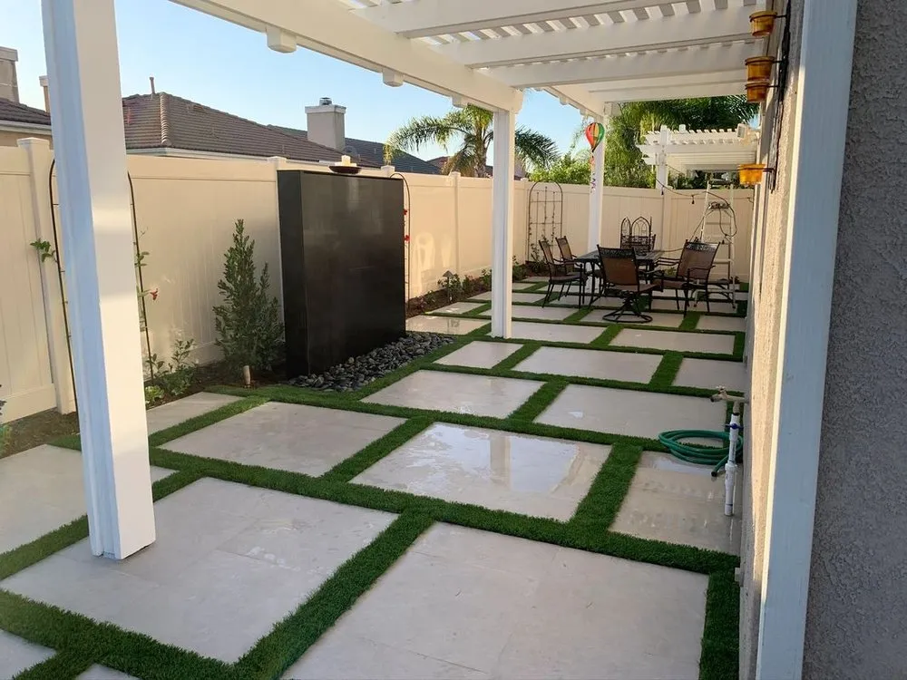 Professional lawn mowing service in Lake Forest, CA by Terra Landscape Construction