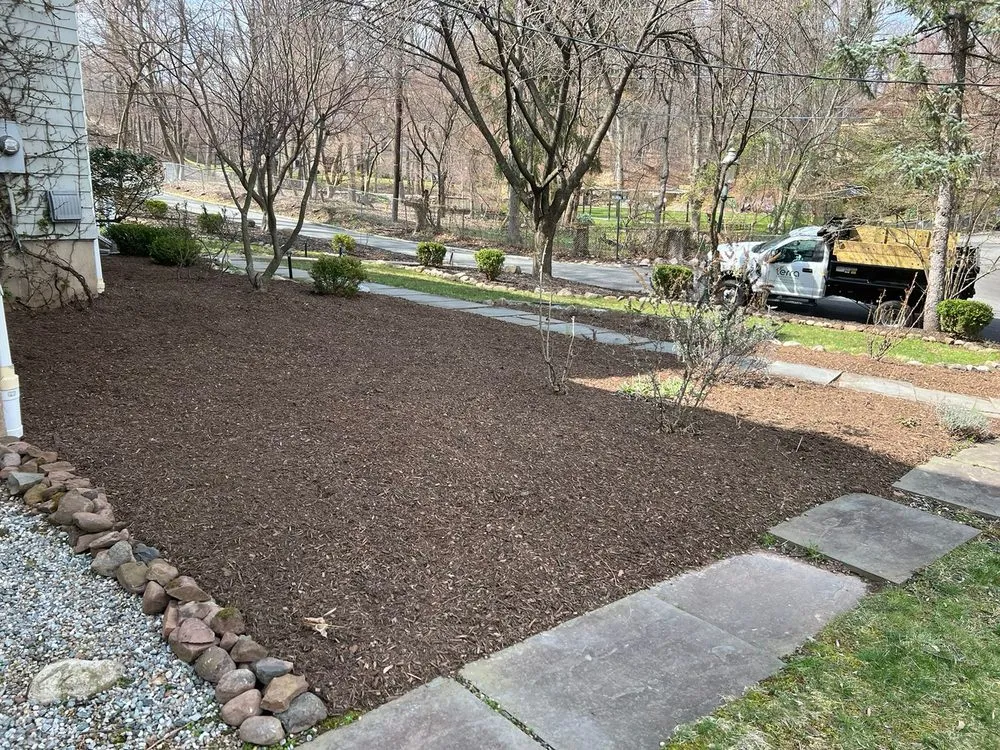 Custom yard maintenance for year-round maintenance in West Orange, NJ by Terra Landscaping