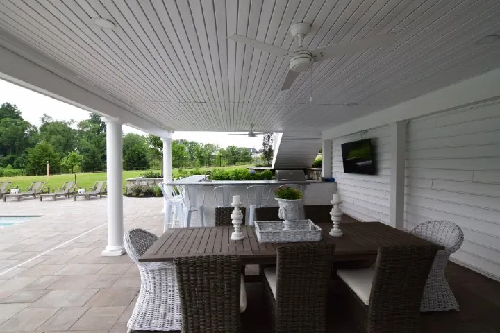 Professional lawn mowing service with custom design across Brookeville, MD - Terra Nova Design Build