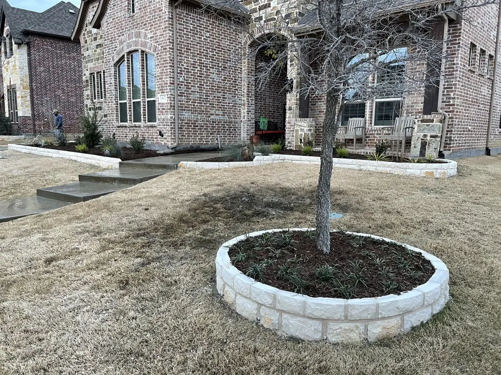 Reliable garden landscaping for beautiful yards in Wylie, TX by Terra Pro Design