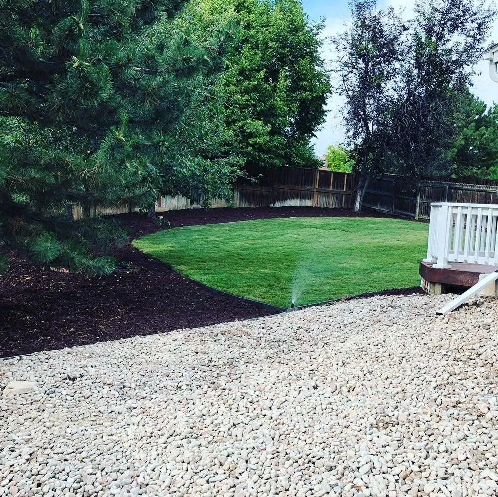 Local yard maintenance with custom design in Commerce City, CO by Terra Vista Landscape