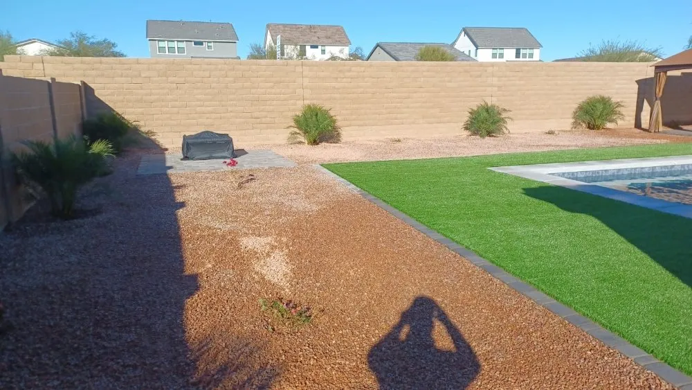 Affordable outdoor landscaping with custom design in Mesa, AZ by Terracare Landscaping