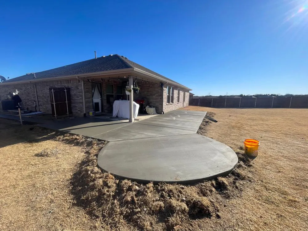 Local landscape installation in Seagoville, TX - TerraCrest Construction