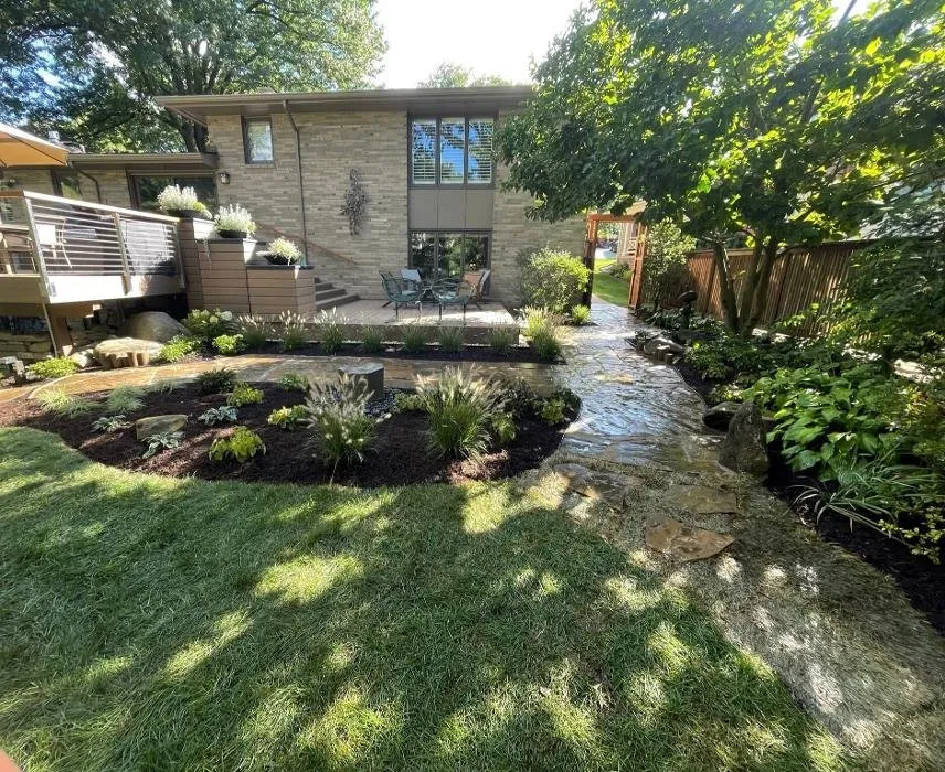 Local garden landscaping for homes in Pittsburgh, PA by TerraGreen Landscapes