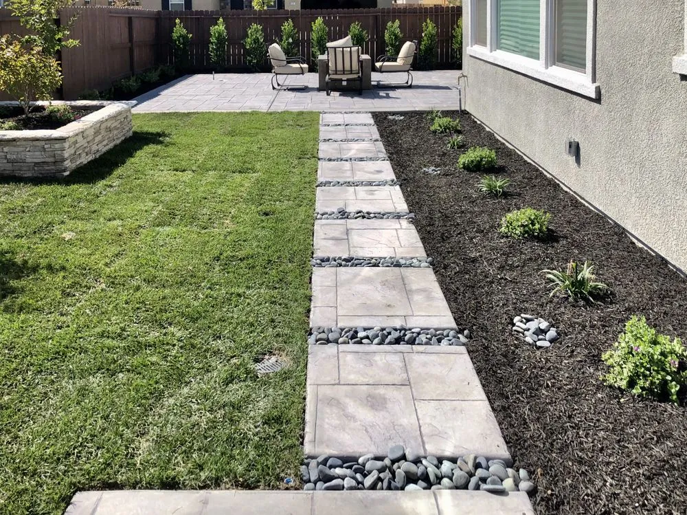 Professional lawn care service in Roseville, CA by Terrain Creations