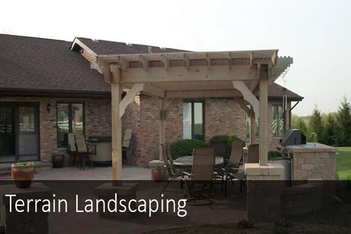 Professional landscaping services near you across Manhattan, IL - Terrain