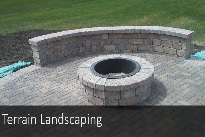 Affordable landscape installation with custom design across Manhattan, IL - Terrain