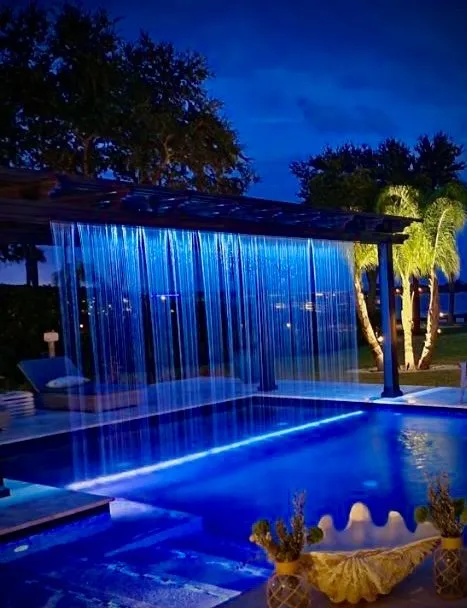 Custom garden landscaping in St. Augustine Florida, FL by Terrain Outdoor Lighting & Audio