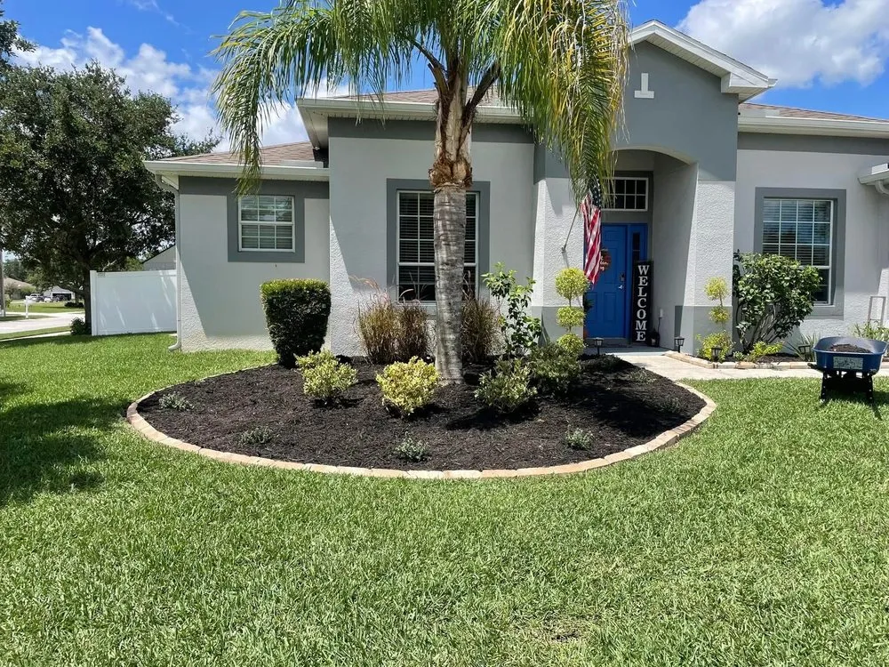 Local outdoor landscaping for residential properties in Port Richey, FL by Terrain Pro landscaping