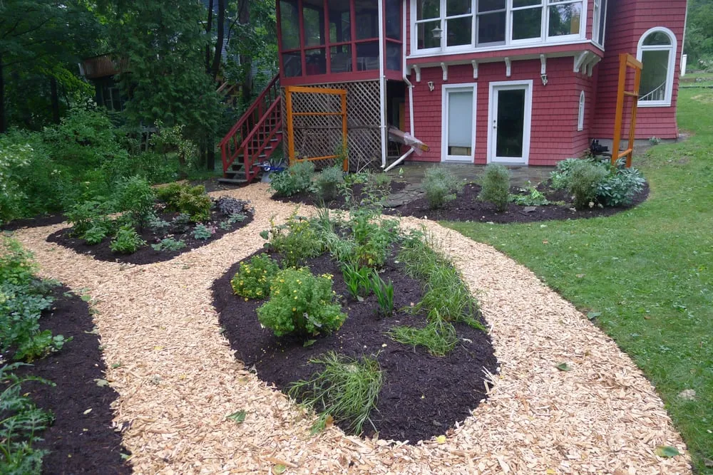Expert garden landscaping for year-round maintenance in Ithaca, NY by Terrasana Landscaping