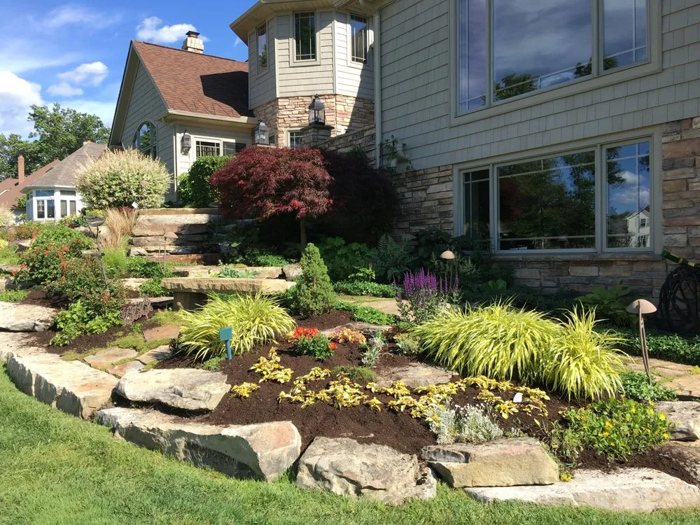 Professional residential landscaping for beautiful yards across Chagrin Falls, OH - Terrascapes Lawn Services