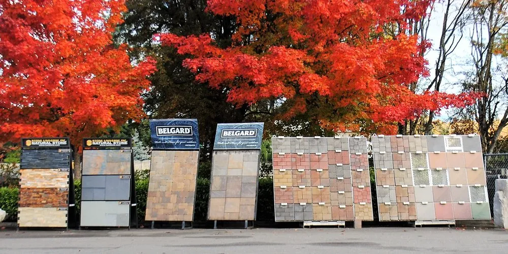 Custom outdoor landscaping in Marysville, WA by Terrazzo & Stone Supply Co