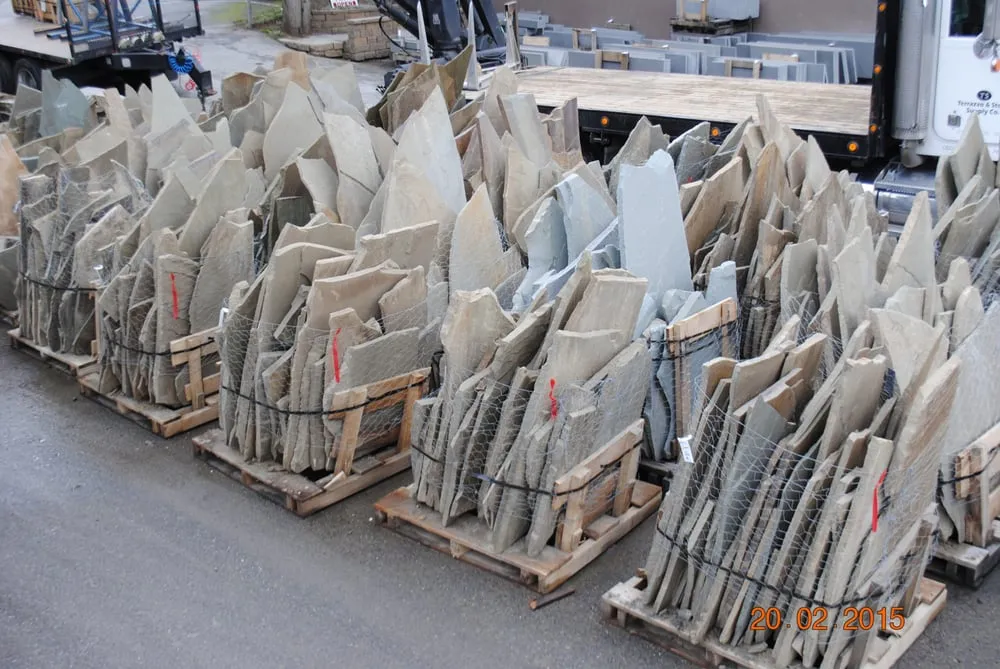 Local landscape installation in Marysville, WA - Terrazzo & Stone Supply Co