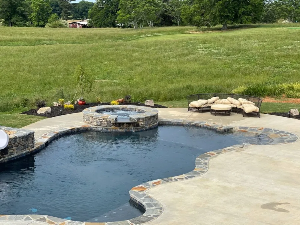 Professional landscape installation in Hampton, GA - Terrells Pools & Spas